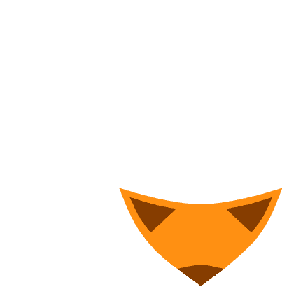 The Zach Fox Photography logo looks like a fox in the shape of a camera's aperture